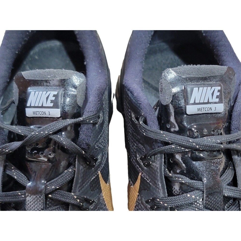 Nike Metcon 3 Amp Women's Sz 8.5 Knit Black Crossfit Athletic Shoes 849808-003 - Picture 10 of 12